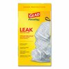 Glad 13 gal Trash Bags, 24 in x 27.38 in, Extra Heavy-Duty, .60 Mil, White, 80 PK 78899BX